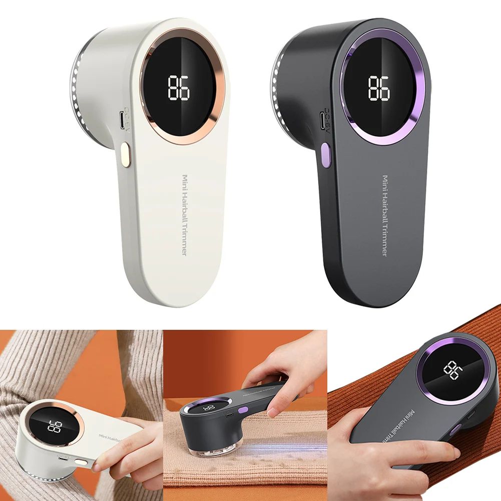 Elektrisk noppborttagare med digital display - Premium