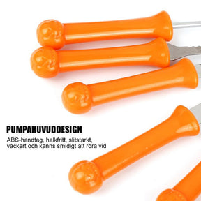 8 st Pumpa Carving Kit | Rostfritt Stål - Dossify