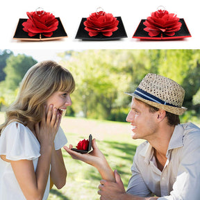 3D Rose Ring Box - Dossify