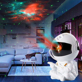 Astronaut stjärnhimmelprojektorlampa - Dossify