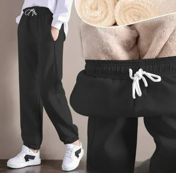 Brisket® | Joggingbyxor i bomullsfleece för kvinnor - Dossify