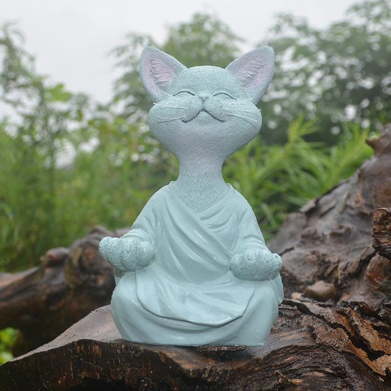 Buddha Katt Prydnad - Dossify