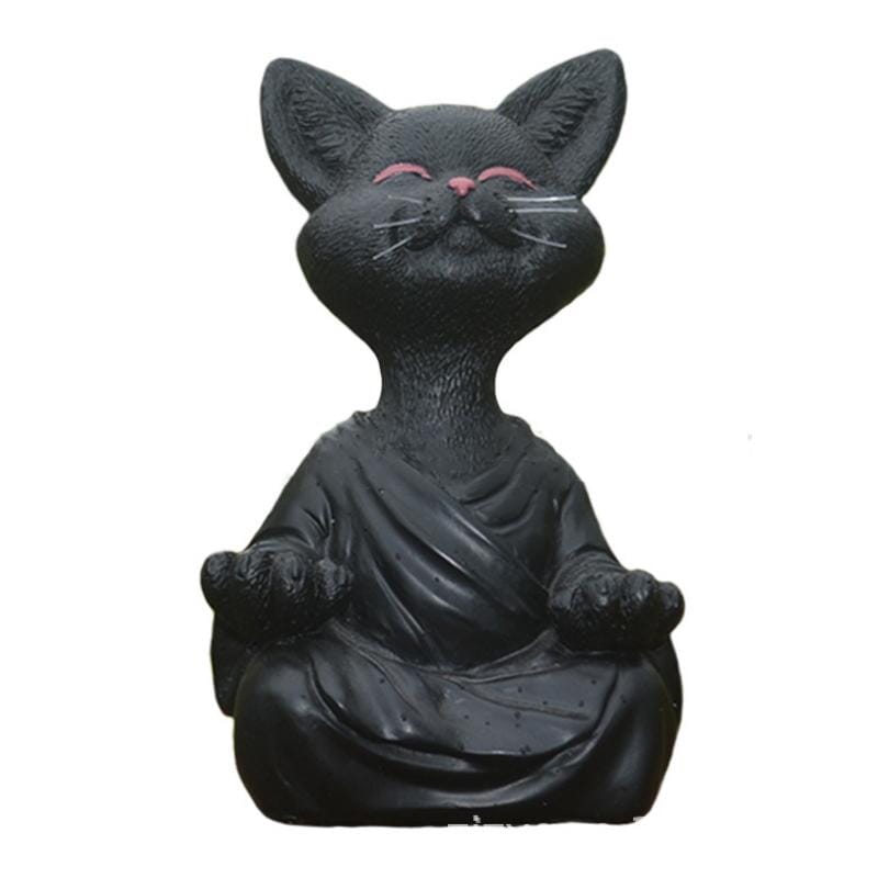 Buddha Katt Prydnad - Dossify