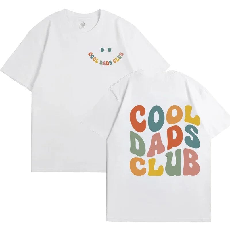 Cool Dad Club T-shirt – Perfekt Present till Pappa, Morfar & Make! - Dossify