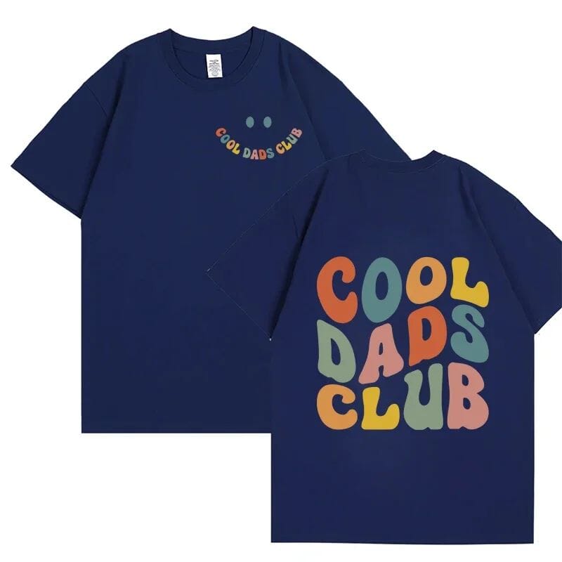 Cool Dad Club T-shirt – Perfekt Present till Pappa, Morfar & Make! - Dossify