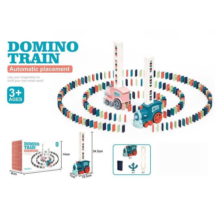 Dominotåget - Automatisk dominobyggare - Dossify