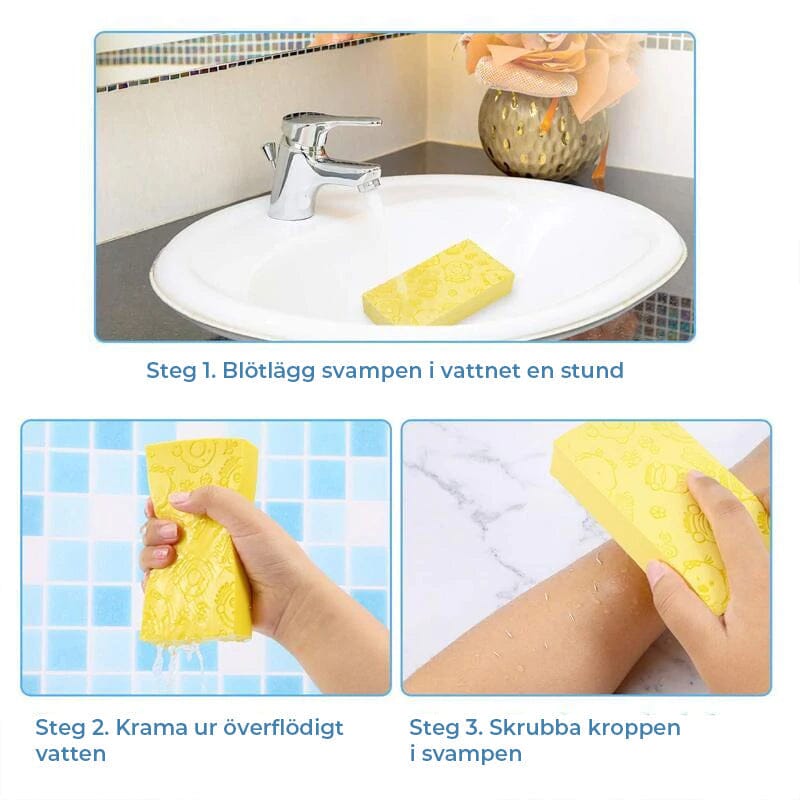 Exfolierande Badsvamp - Dossify