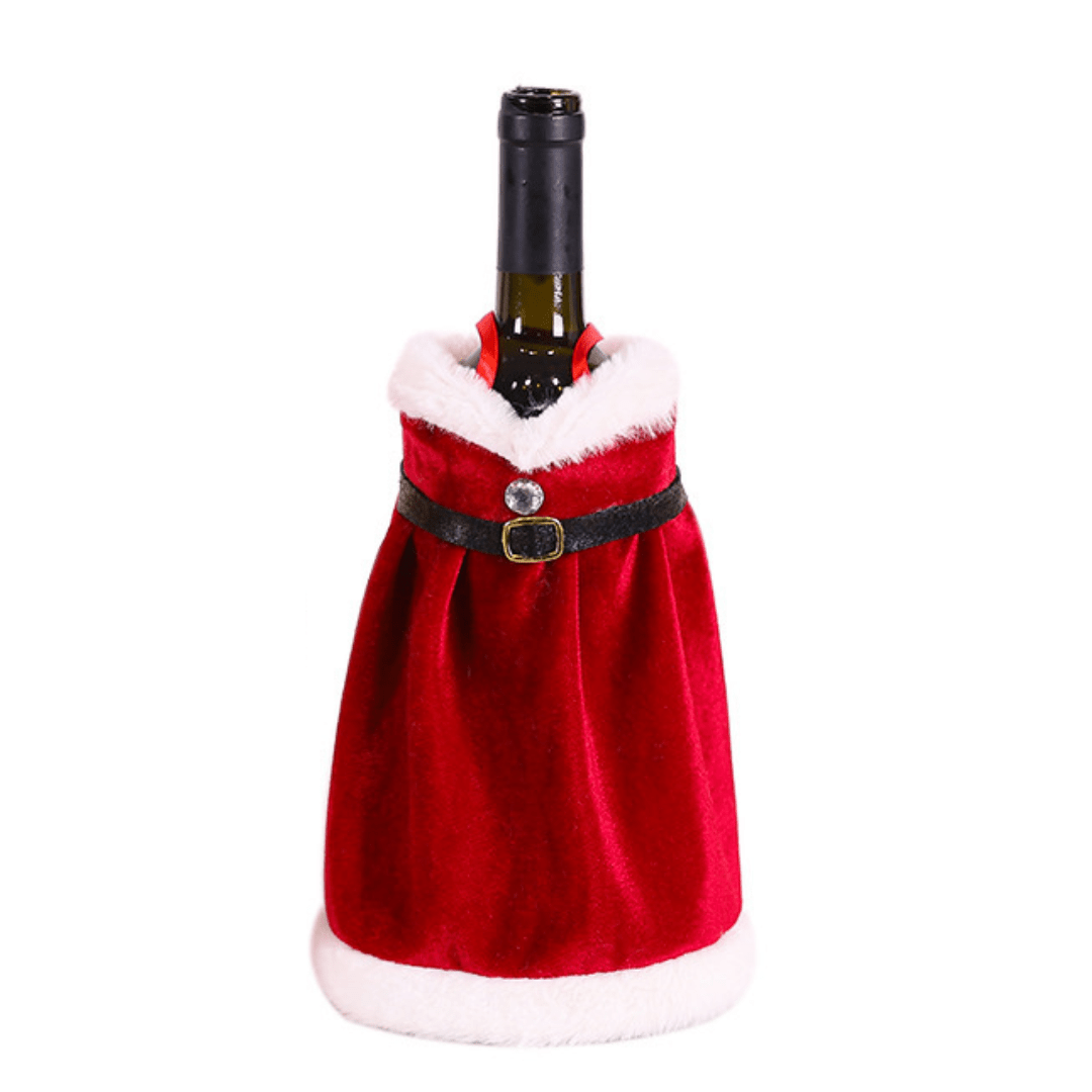 Julsäck till vinflaska - Dossify
