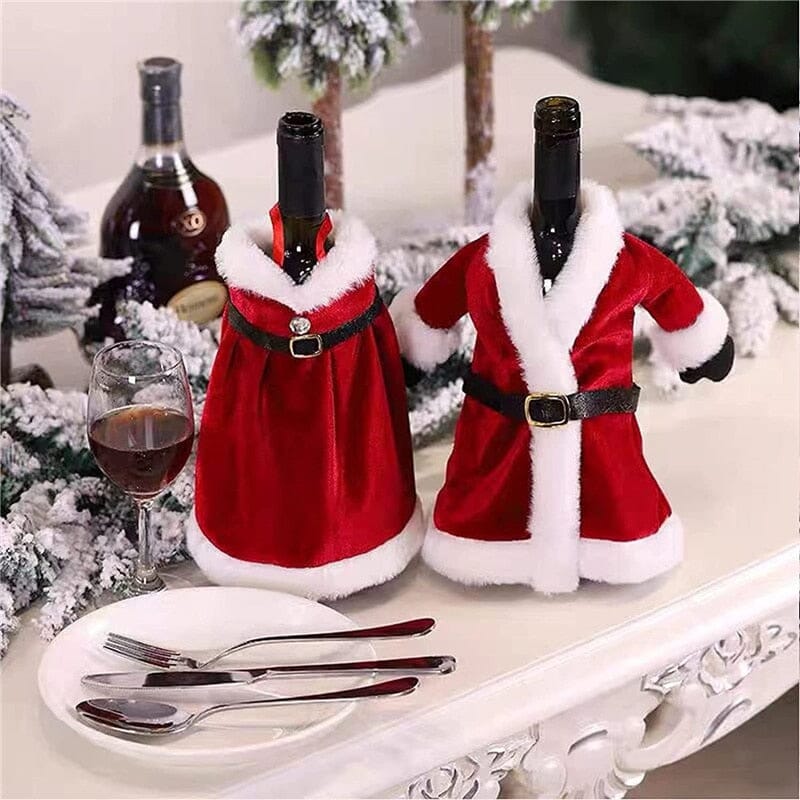 Julsäck till vinflaska - Dossify