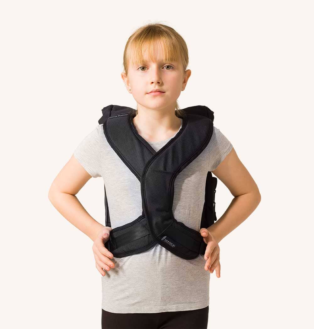 Kids Vertical Ryggsäck med revolutionerande bärsystem - Swedish Posture - Dossify