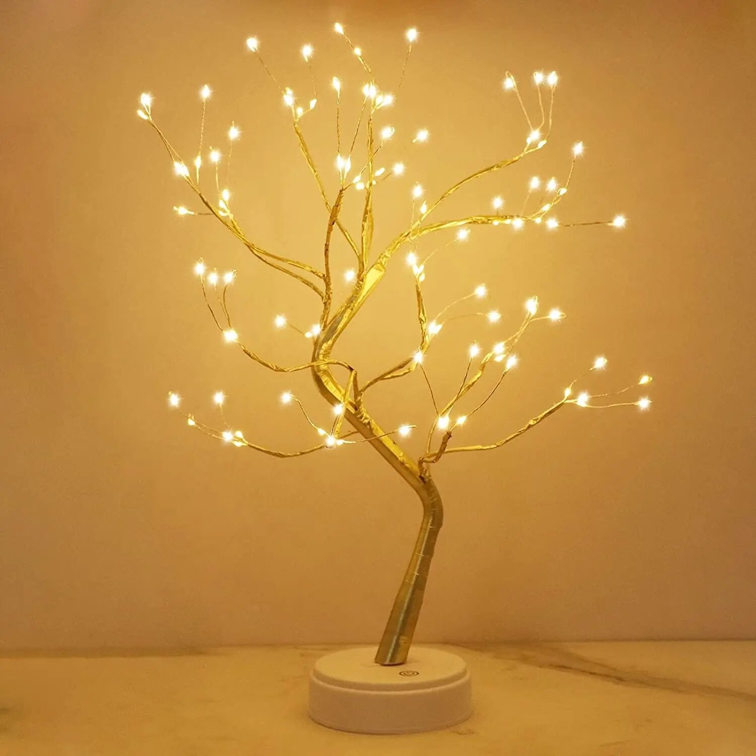 LED Bonsai Trädbelysning – Dekorativ med 8 Ljuslägen - Dossify