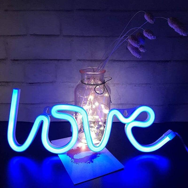 Neon lampa - LOVE - Dossify