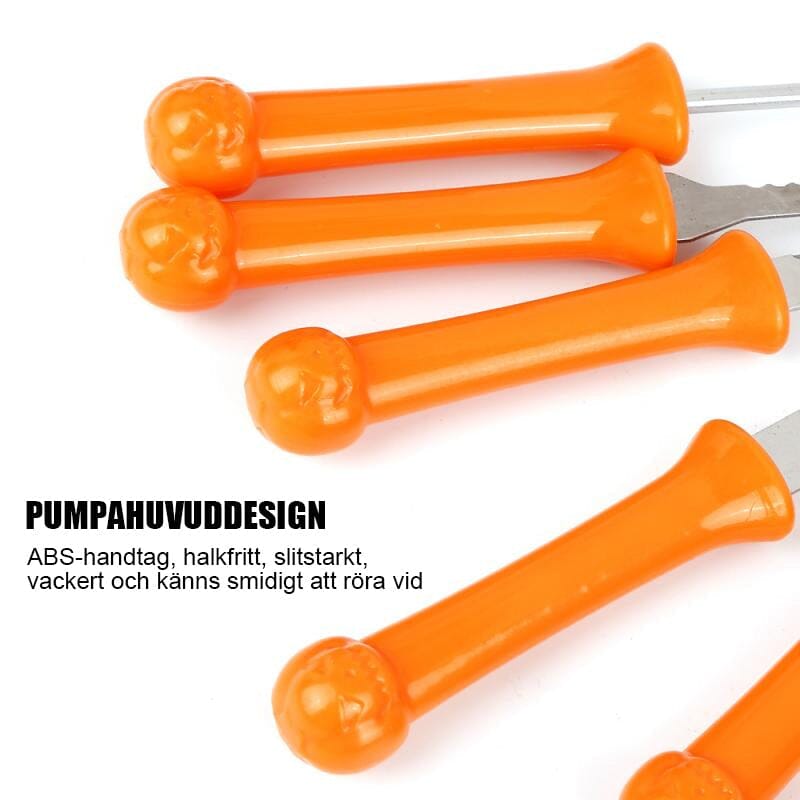 Pumpa Carving Kit i rostfritt stål - Dossify