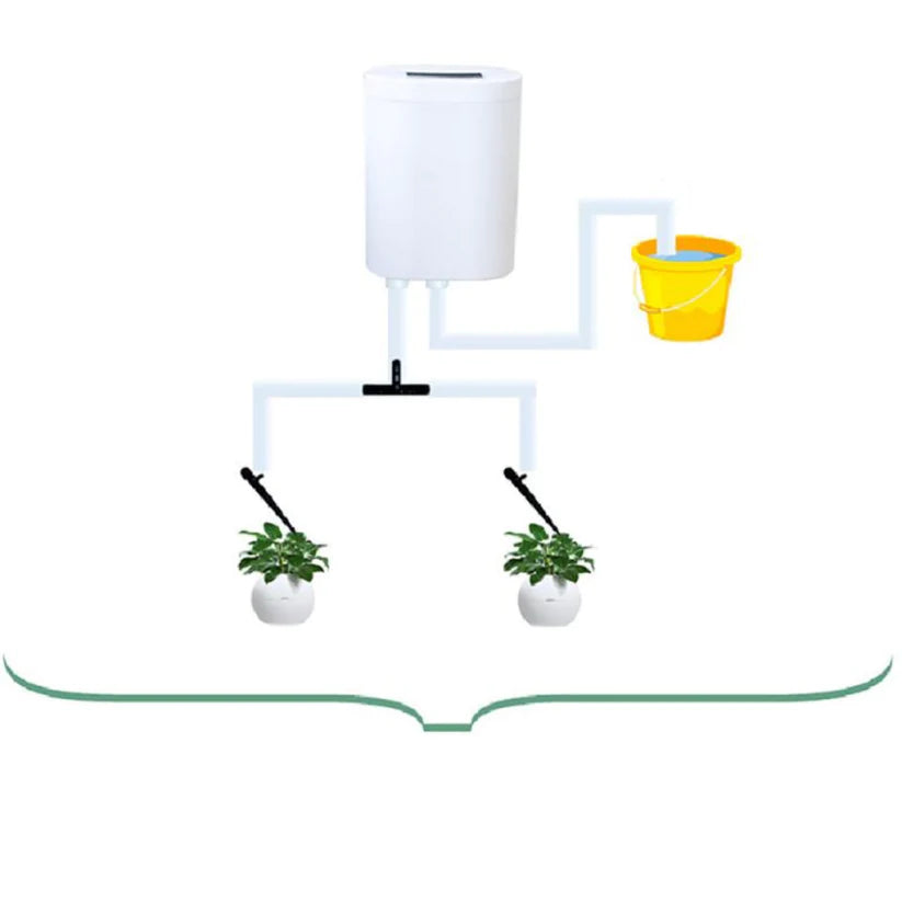 Smart bevattningssystem - Till krukor eller växthuset - Dossify