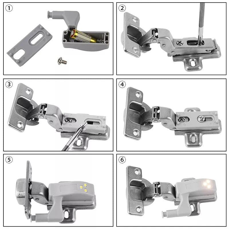 Smart skåplampa LED (16 pack) - Dossify