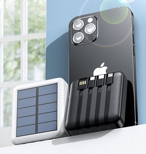 SolarCharge - Smart powerbank med solceller - Dossify