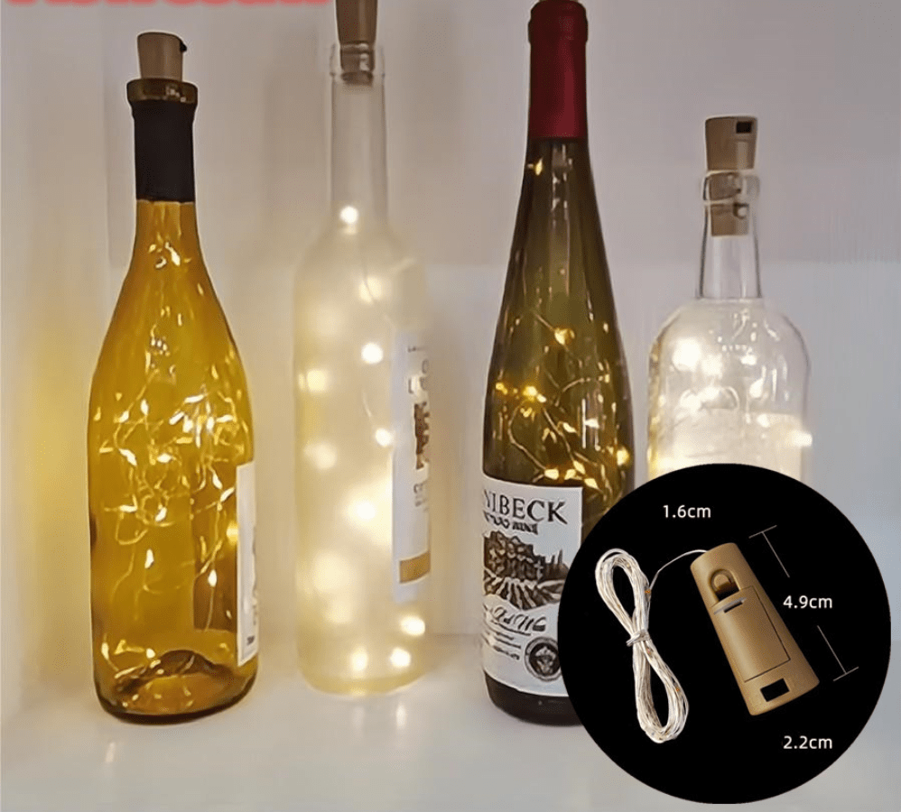 WineLight™ - Dekorationsbelysning för tomma vinflaskor! - Dossify